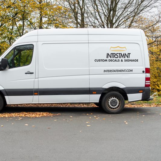 Custom Company Vehicle Decal