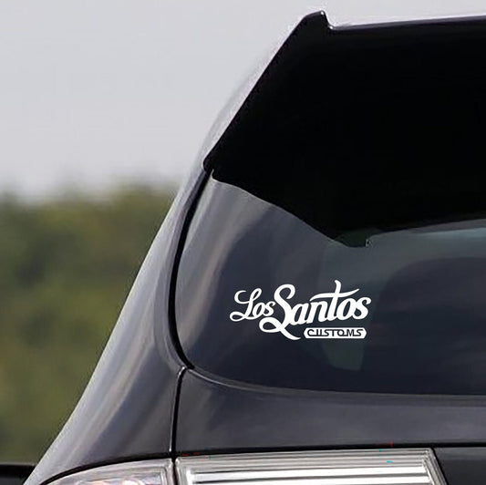 Los Santos Customs Vinyl Decal Sticker