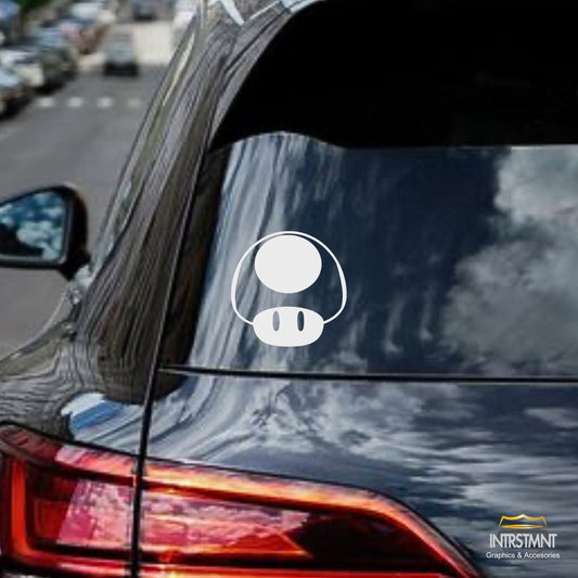 Super Mushroom Vinyl Decal Sticker