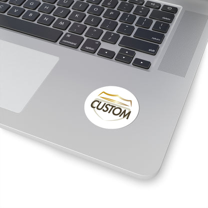 Custom Cut Stickers - Personalized Vinyl Stickers for Laptops, Bottles, & Gifts