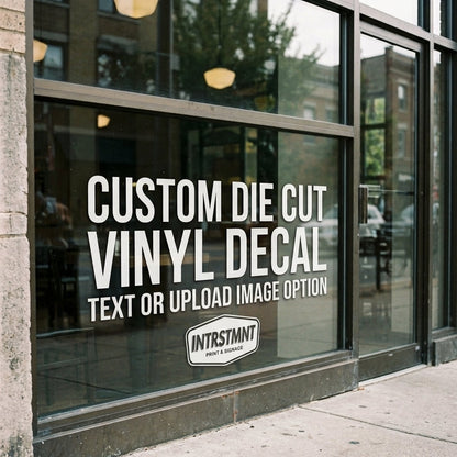 Window Die Cut Decal (Cut Only)